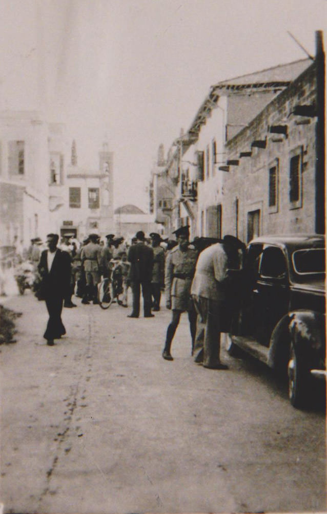 Photograph from the police investigation at the ΠΣΕ headquarters.